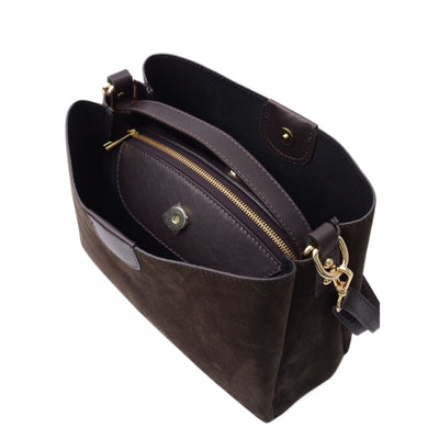 Mockaväska "Novara" Espresso Ash