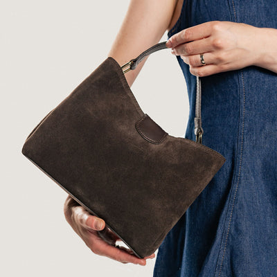 Mockaväska "Novara" Espresso Ash