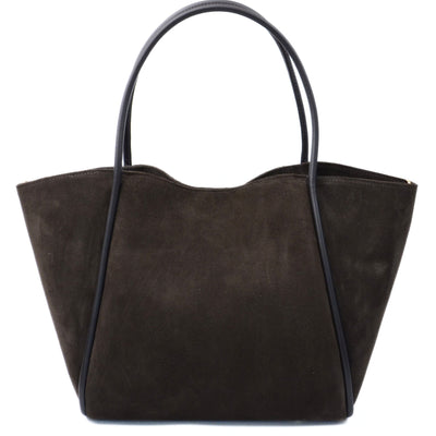 Shoppingväska "Florence XL" i mocka Espresso Ash