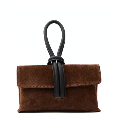 Leather bag "Barletta", Black Nappa