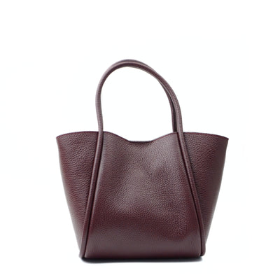 Leather bag "Florence M" Beige