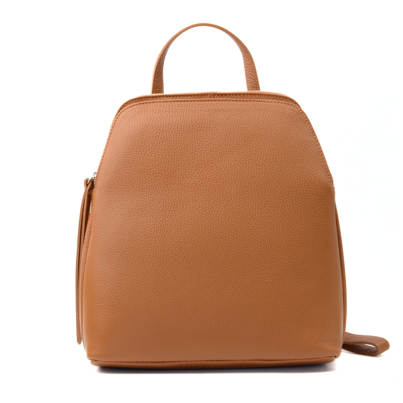 Classic leather backpack, Brown