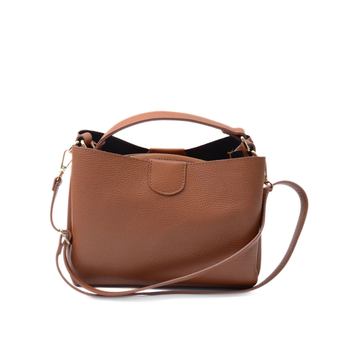 Väska "Novara" Cow Camel