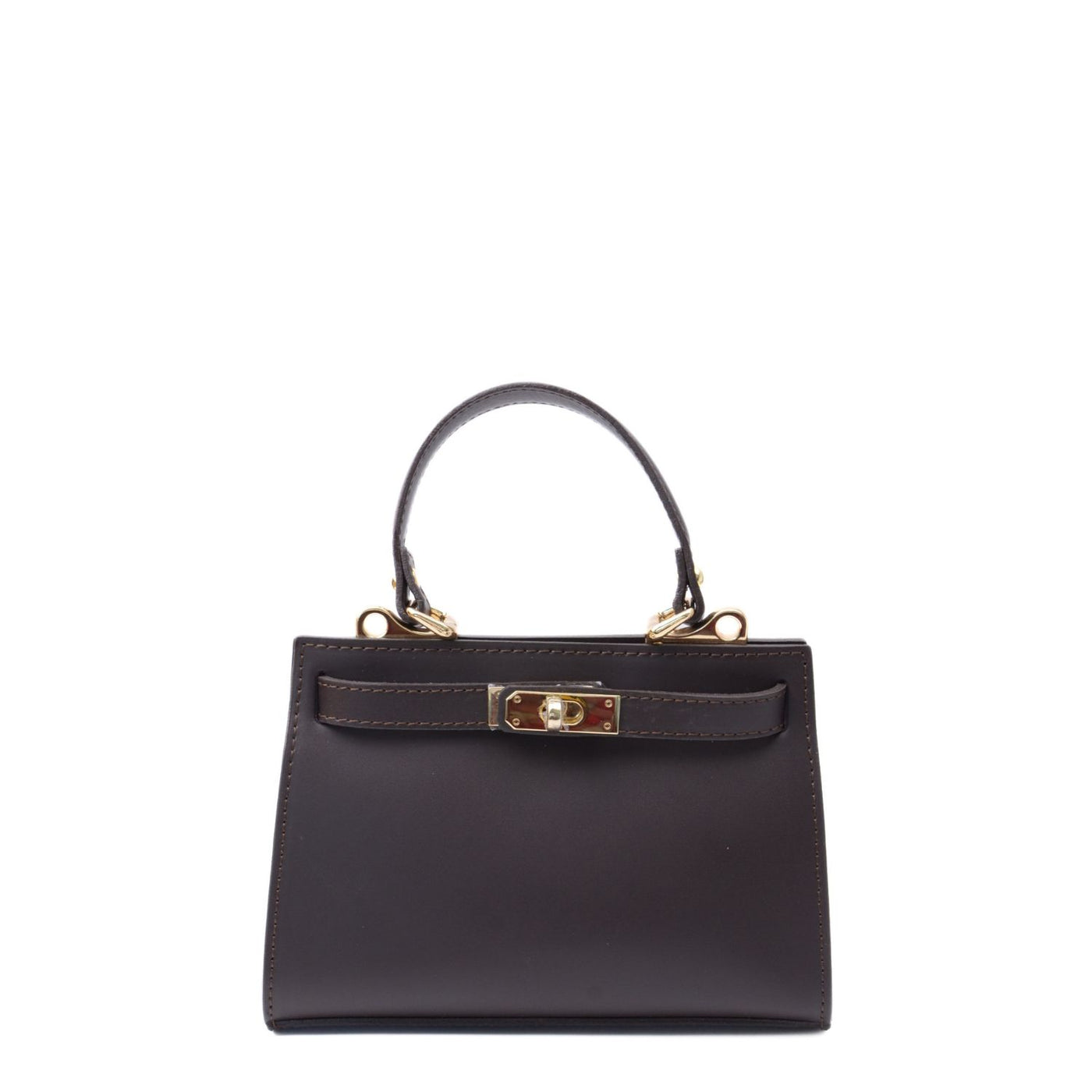 Skinnväska "Latina", Mörkbrun