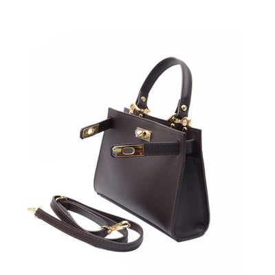 Skinnväska "Latina", Mörkbrun