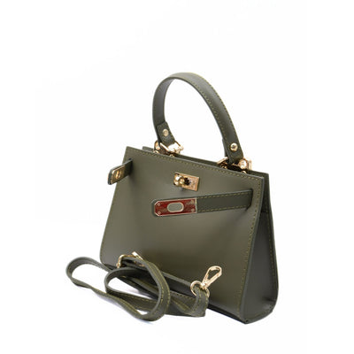 Skinnväska "Latina", Khaki