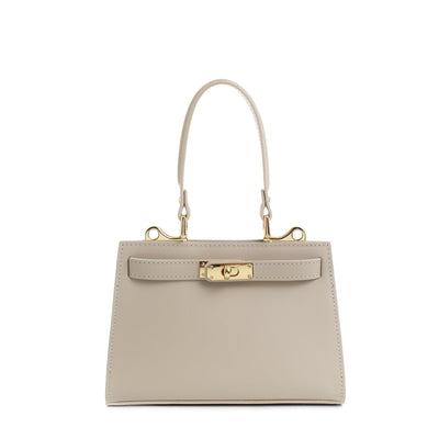 Leather bag "Latina", Beige