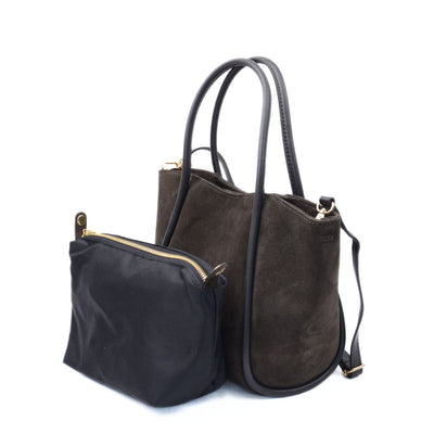 Mockaväska  "Florence M" Espresso Ash