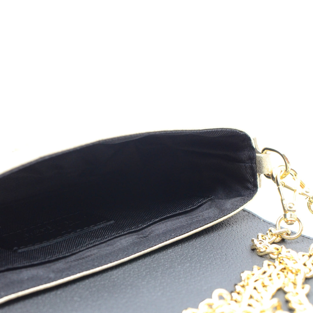 Sample Mini-kuvertväska i Läder Leopard /