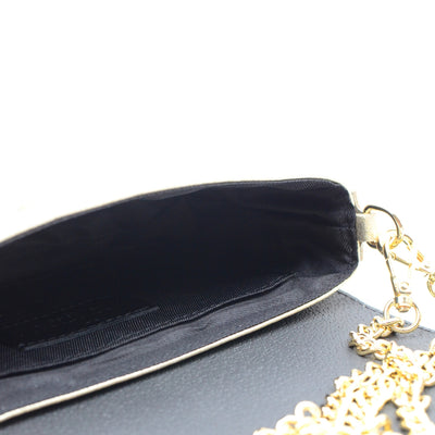 Sample Mini-kuvertväska i Läder Leopard /