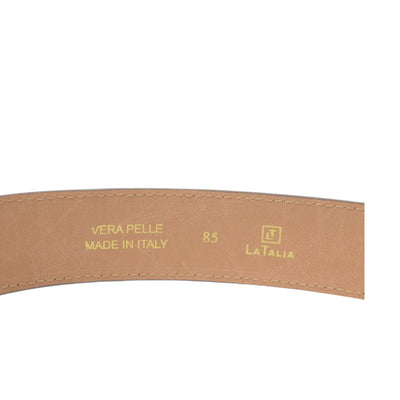 Leather belt 3.8 cm