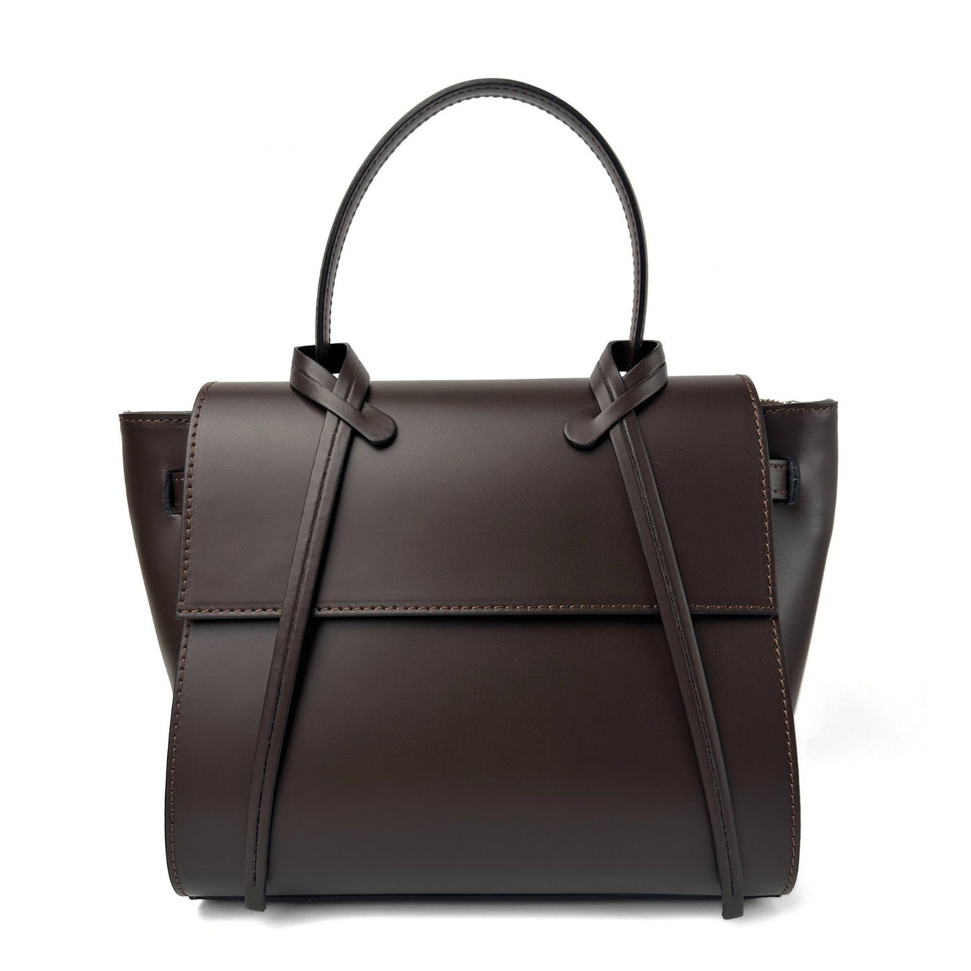Leather bag "Arezzo", Dark brown