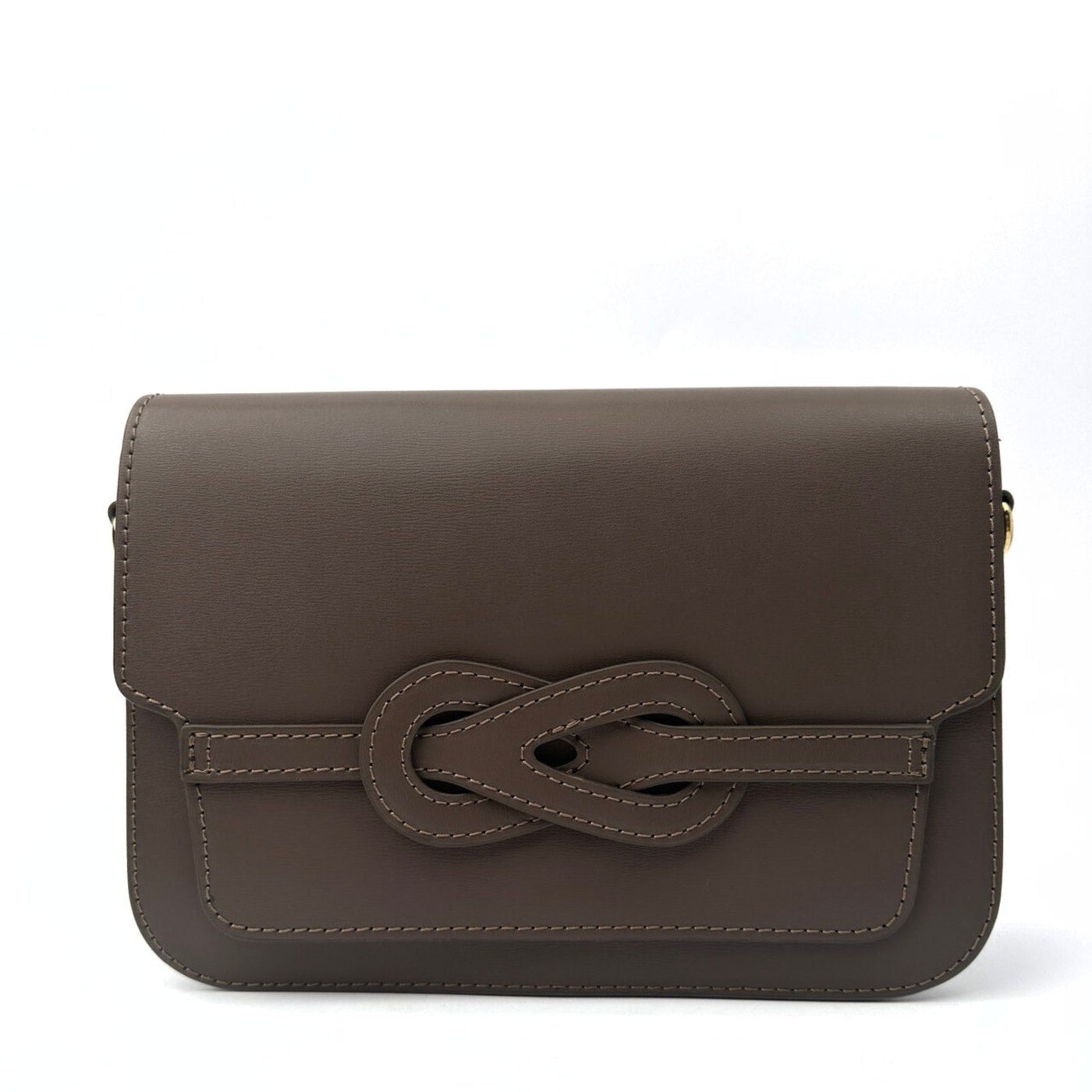 Läderväska "Naples", Taupe