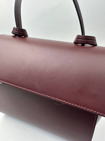 Sample Arezzo Läderväska Bordeaux /