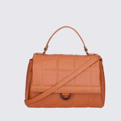 Leather bag "Prato", Brown