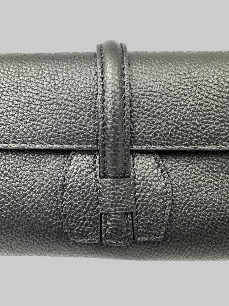 Sample Kuvertväska i Läder Svart /