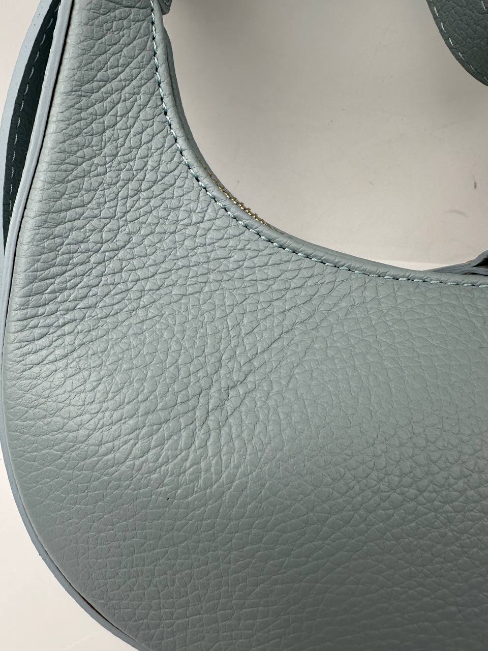 Sample Luna-mini Läderväska Ljusblå /