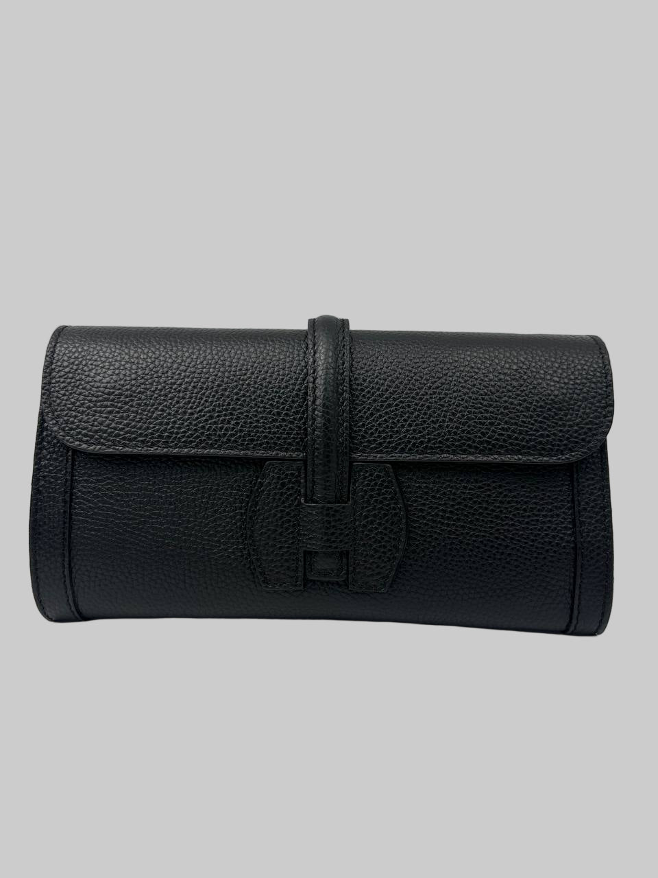 Sample Kuvertväska i Läder Svart /