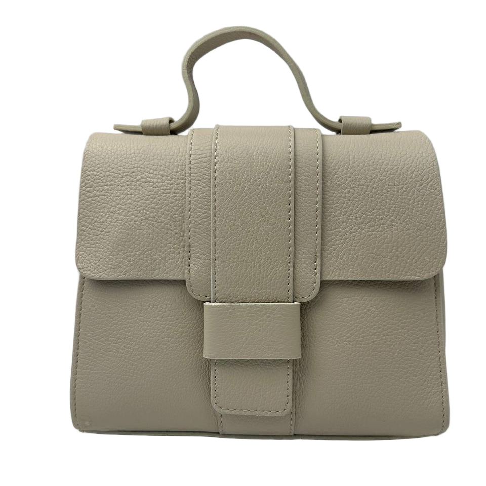 Sample Parma Läderväska Beige /