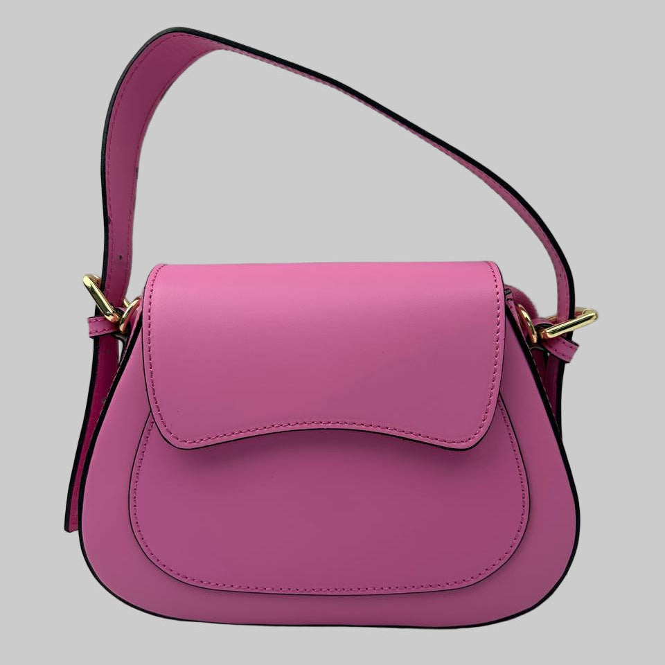 Sample Milan Läderväska Ljusrosa /