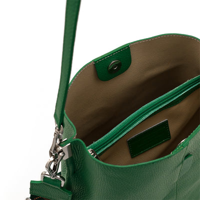 Leather bag "Ravenna", Green