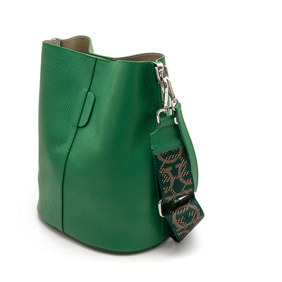 Leather bag "Ravenna", Beige