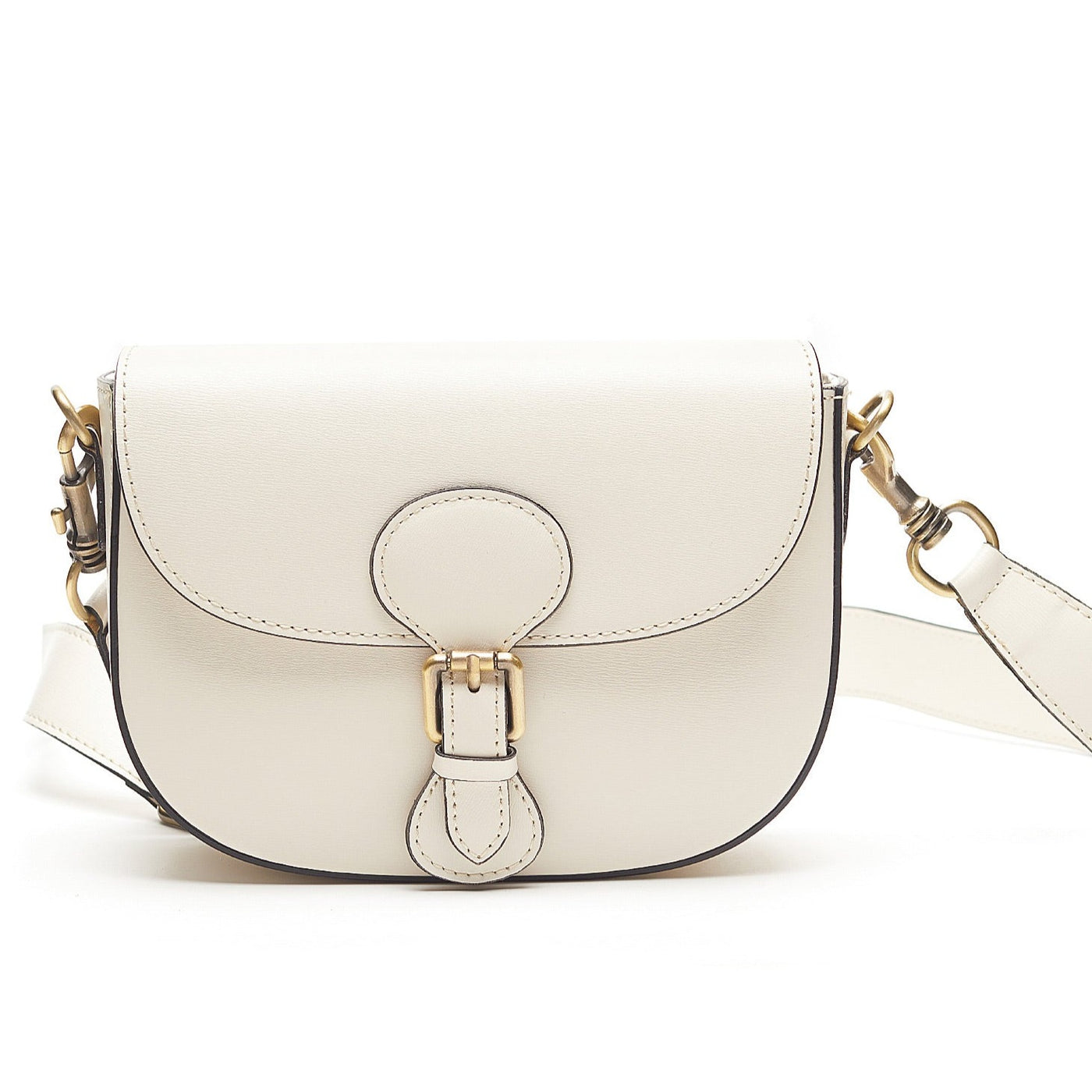 Leather bag "Trieste", Beige