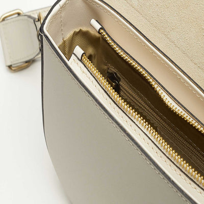 Leather bag "Trieste", Beige