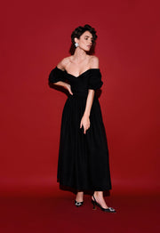 Klänning "Leelegance" i manchester, Svart - Latalia.se