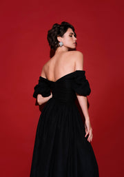 Klänning "Leelegance" i manchester, Svart - Latalia.se