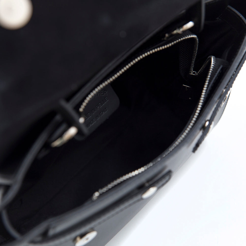 Leather bag "Arezzo", Black