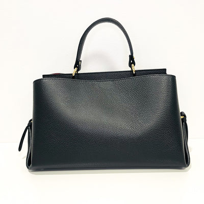 Leather bag "Rimini", Black