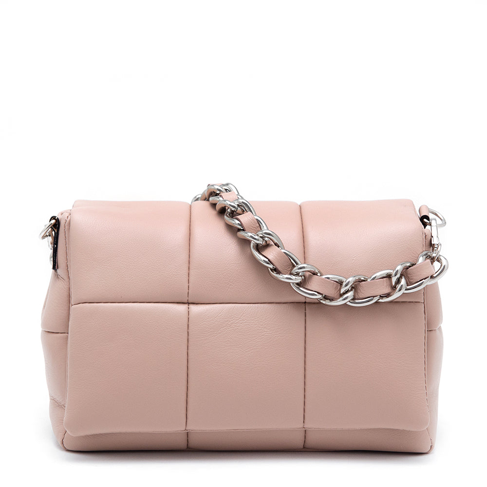 Leather bag "Spice" Large, Pink