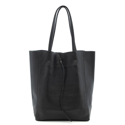 Leather bag "Anzio", Black