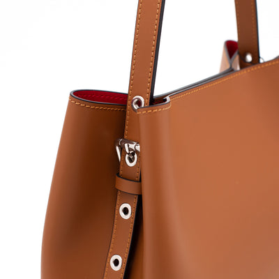 Leather bag "Brecia", Brown