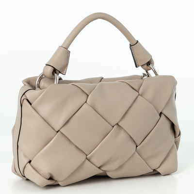 Skinnväska "Roma", Beige - Latalia.se