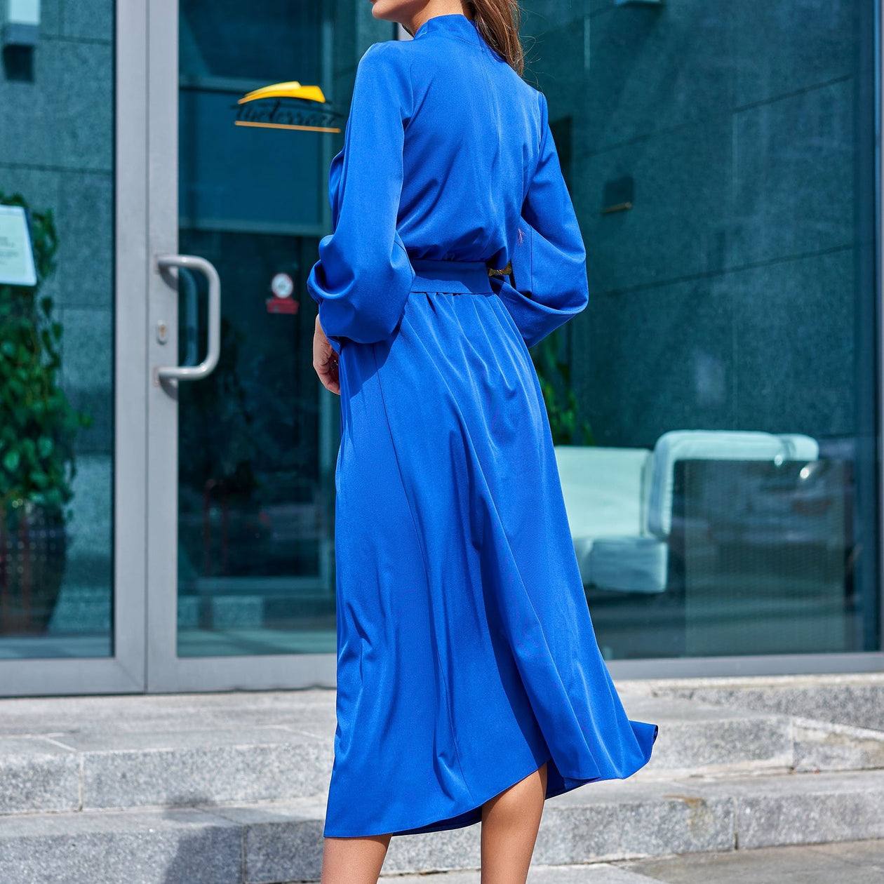 Klänning "Sandra", Blå - Latalia.se